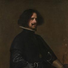 Diego Velázquez (1599-1660), Autoportrait. 1643, peinture (huile sur toile). Italie, Florence, galerie des Offices
