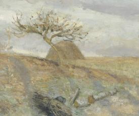 Camille Pissarro (1830-1903), Gelée blanche. 1873, peinture (huile sur toile), 65,5 × 93,2 cm. Paris, musée d’Orsay