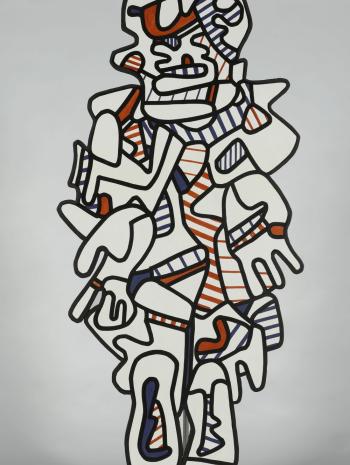 Papa gymnastique - Jean Dubuffet