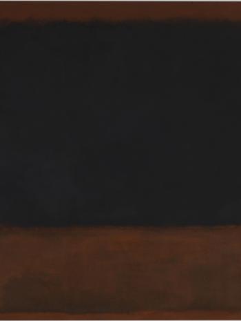 Marcus Rothkowitz dit Mark Rothko (1903-1970), Untitled (Black, Red over Black on Red). 1964, peinture (huile sur toile), 205 x 193 cm. Paris, Centre Pompidou – musée national d’Art moderne – Centre de création industrielle (dation, 2007 ; AM2007-126)