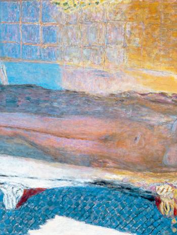 Pierre Bonnard (1867-1947), Nu dans le bain (Nu dans la baignoire). 1936, peinture (huile sur toile), 93 × 147 cm. Paris, musée d’Art moderne de la Ville de Paris