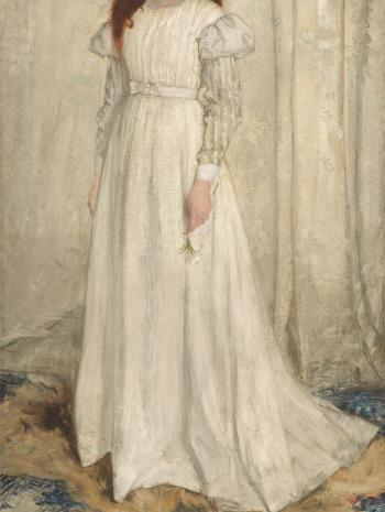 James Abbott McNeill Whistler (1834-1903), Symphony in White, No. 1: The White Girl. 1862, peinture (huile sur toile), 213 × 107,9 cm. États-Unis d’Amérique, Washington, National Gallery of Art (Harris Whittemore Collection, 1943.6.2)