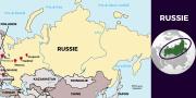 Carte géographique de la Russie