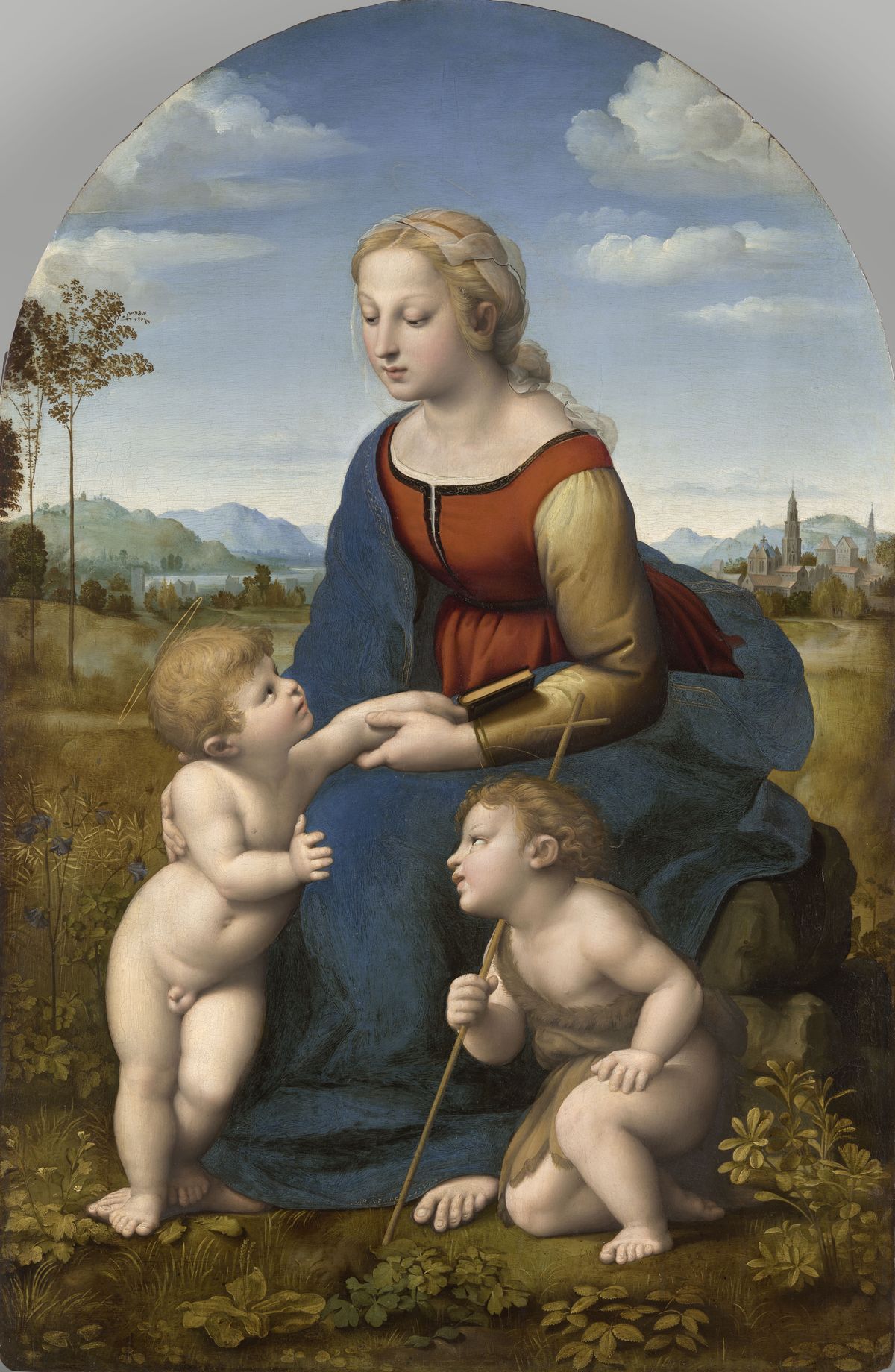 La Vierge à l'Enfant avec le petit saint Jean Baptiste La Vierge à l'Enfant avec le petit saint Jean Baptiste