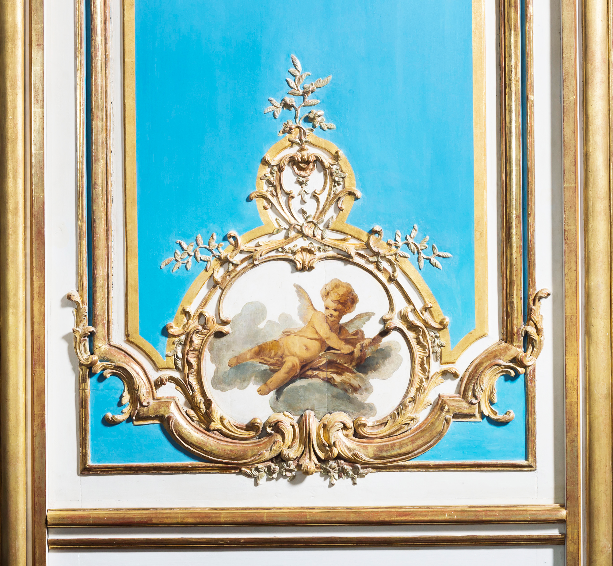 Lambris du cabinet de l’appartement sur cour de l’hôtel Villemaré-Dangé Lambris du cabinet de l’appartement sur cour de l’hôtel Villemaré-Dangé