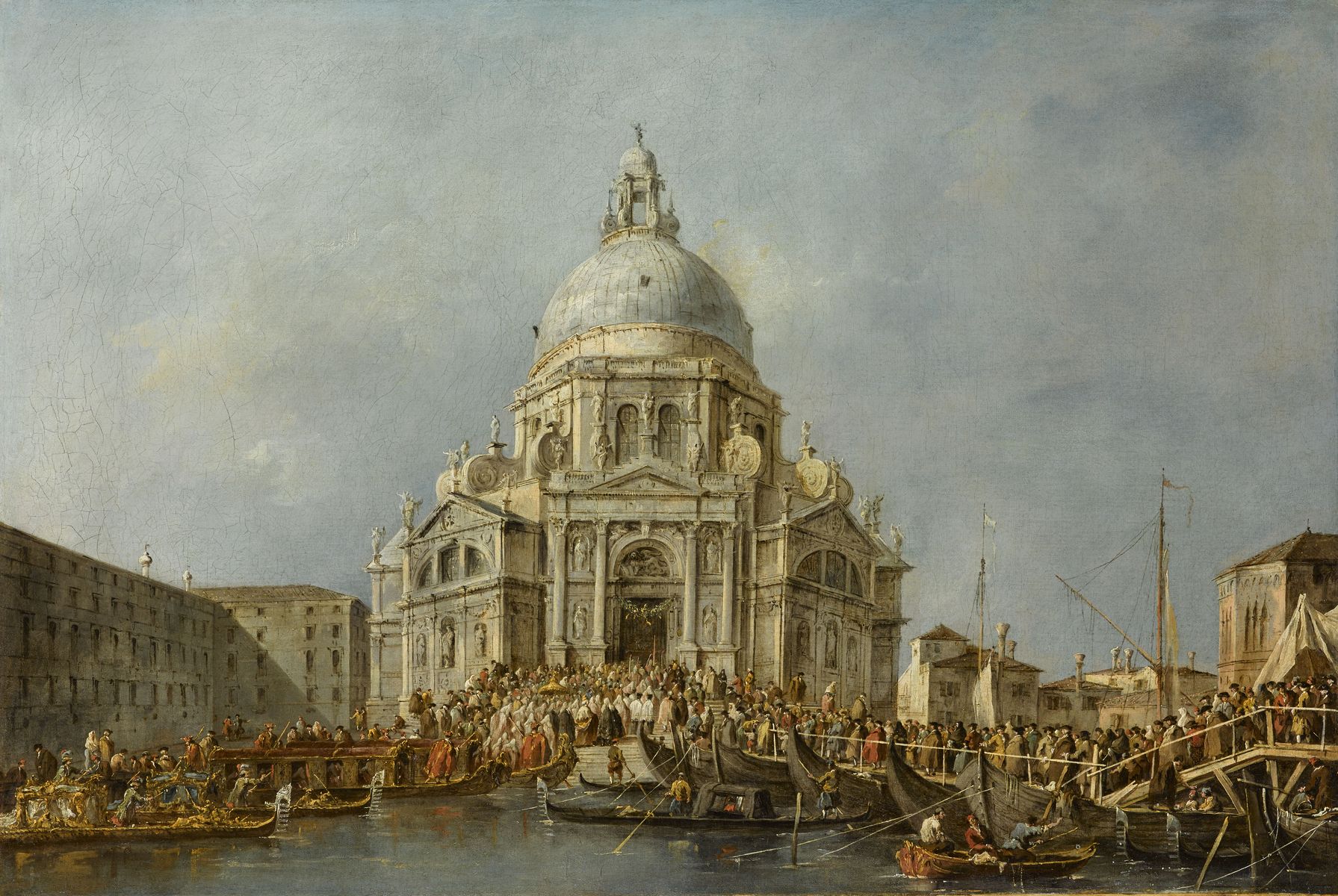 Le Doge de Venise se rend à la Salute Le Doge de Venise se rend à la Salute
