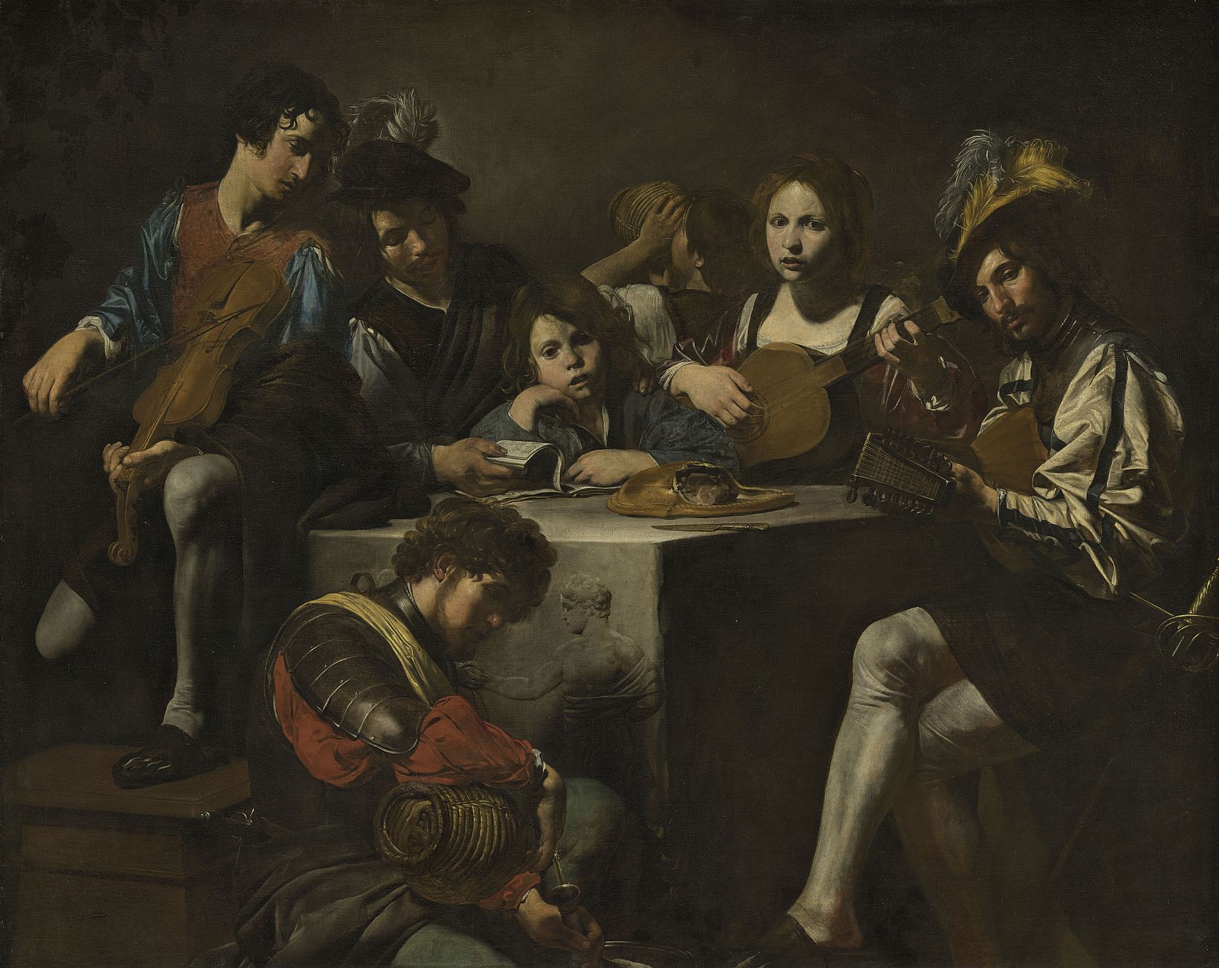 Le Concert au bas-relief Le Concert au bas-relief