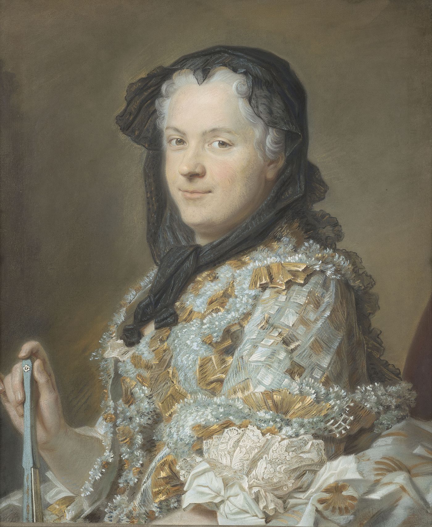 Portrait de Marie Leczinska, reine de France  Portrait de Marie Leczinska, reine de France