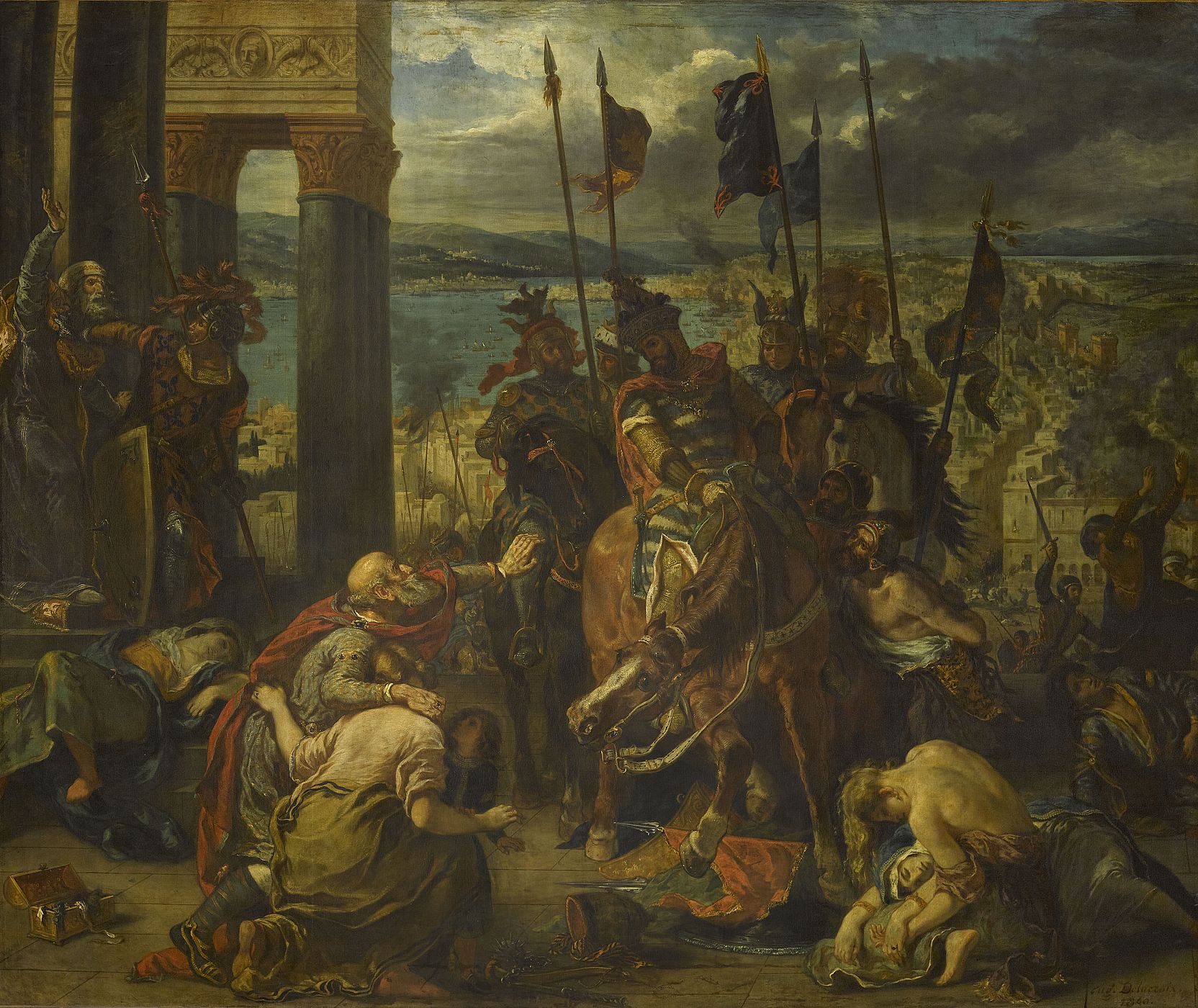 Prise de Constantinople par les croisés (12 avril 1204) Prise de Constantinople par les croisés (12 avril 1204)