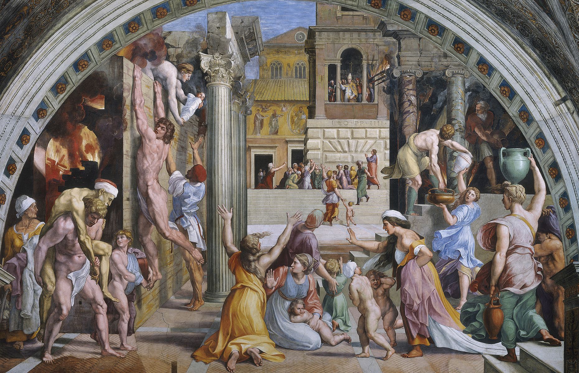 L’Incendie du Bourg L’Incendie du Bourg