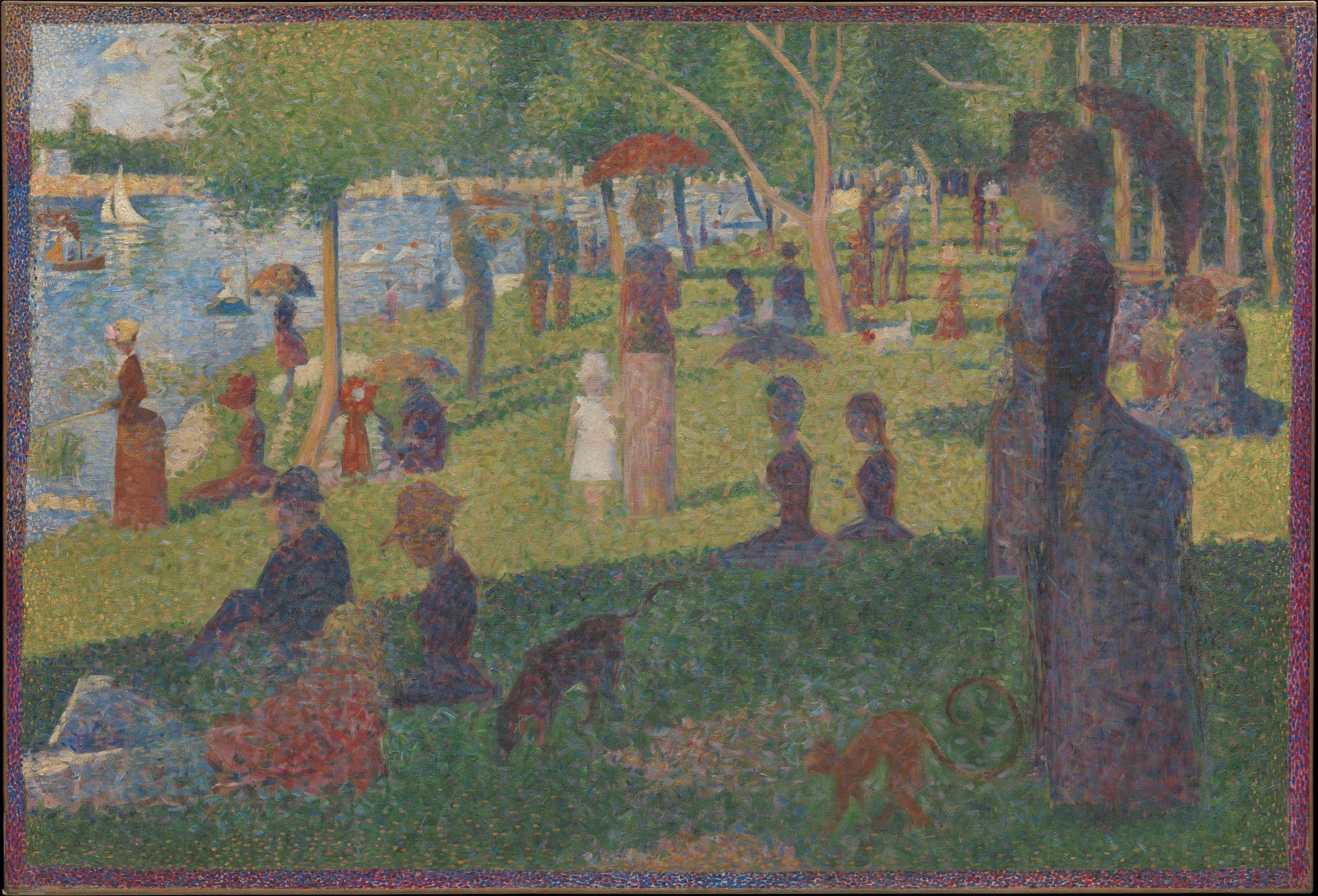 Étude pour "Un dimanche à la Grande Jatte" Étude pour "Un dimanche à la Grande Jatte"