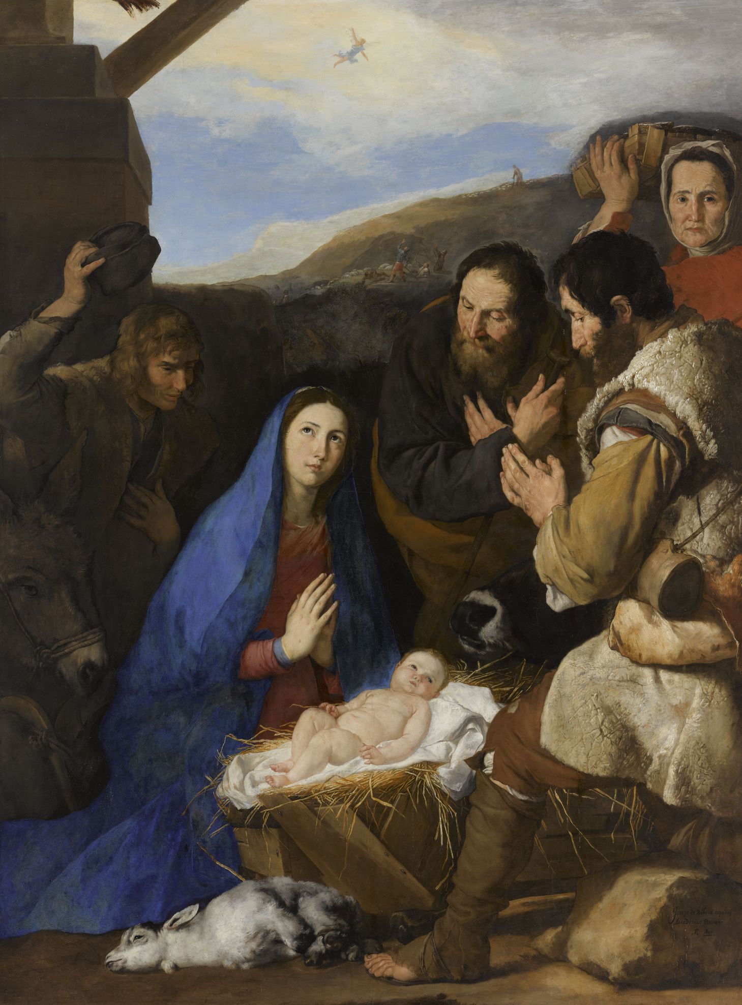 L'Adoration des bergers L'Adoration des bergers