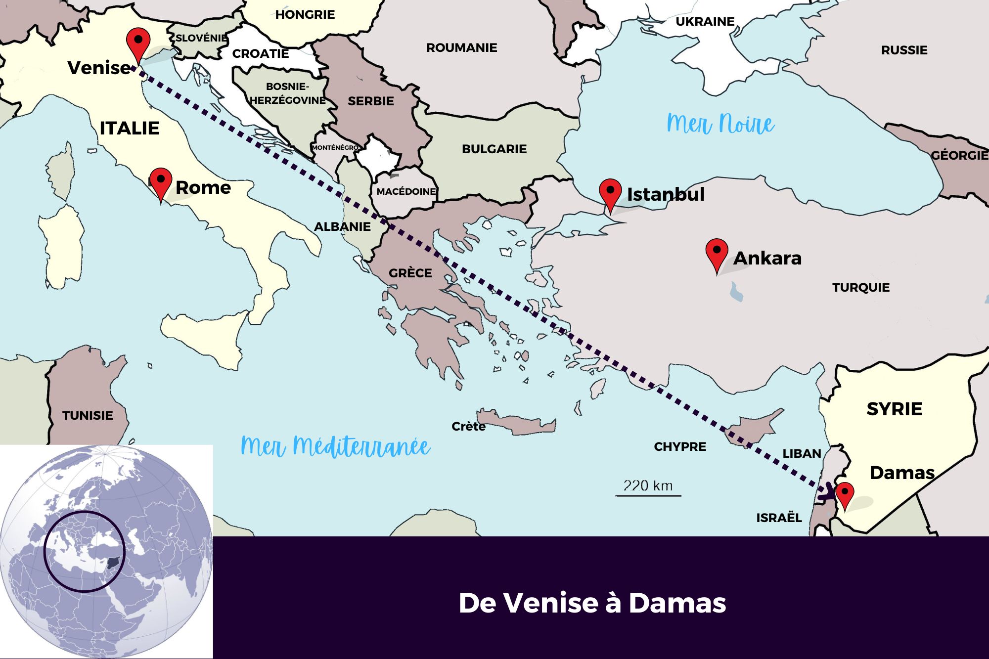 De Venise à Damas De Venise à Damas