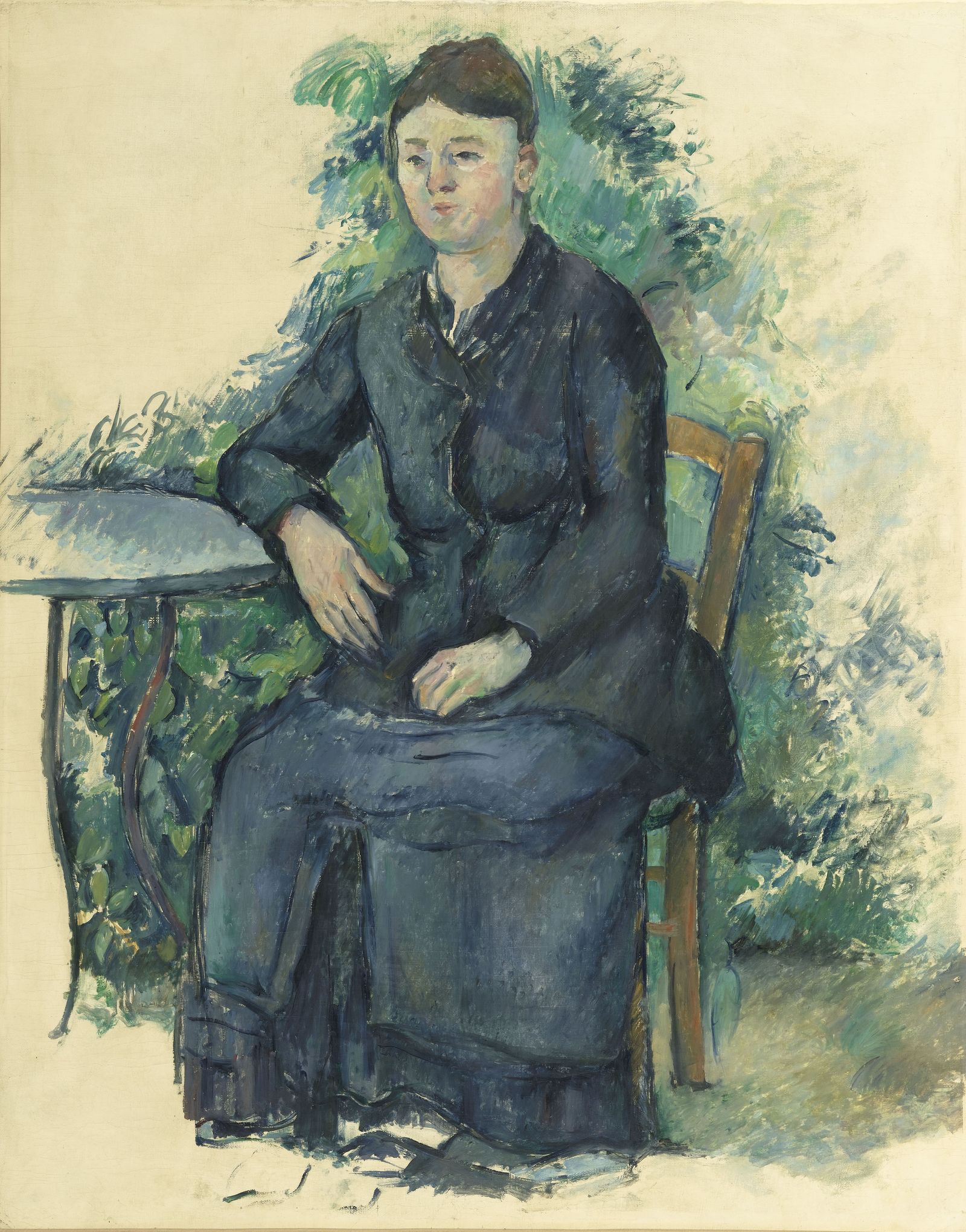 Madame Cézanne au jardin Madame Cézanne au jardin