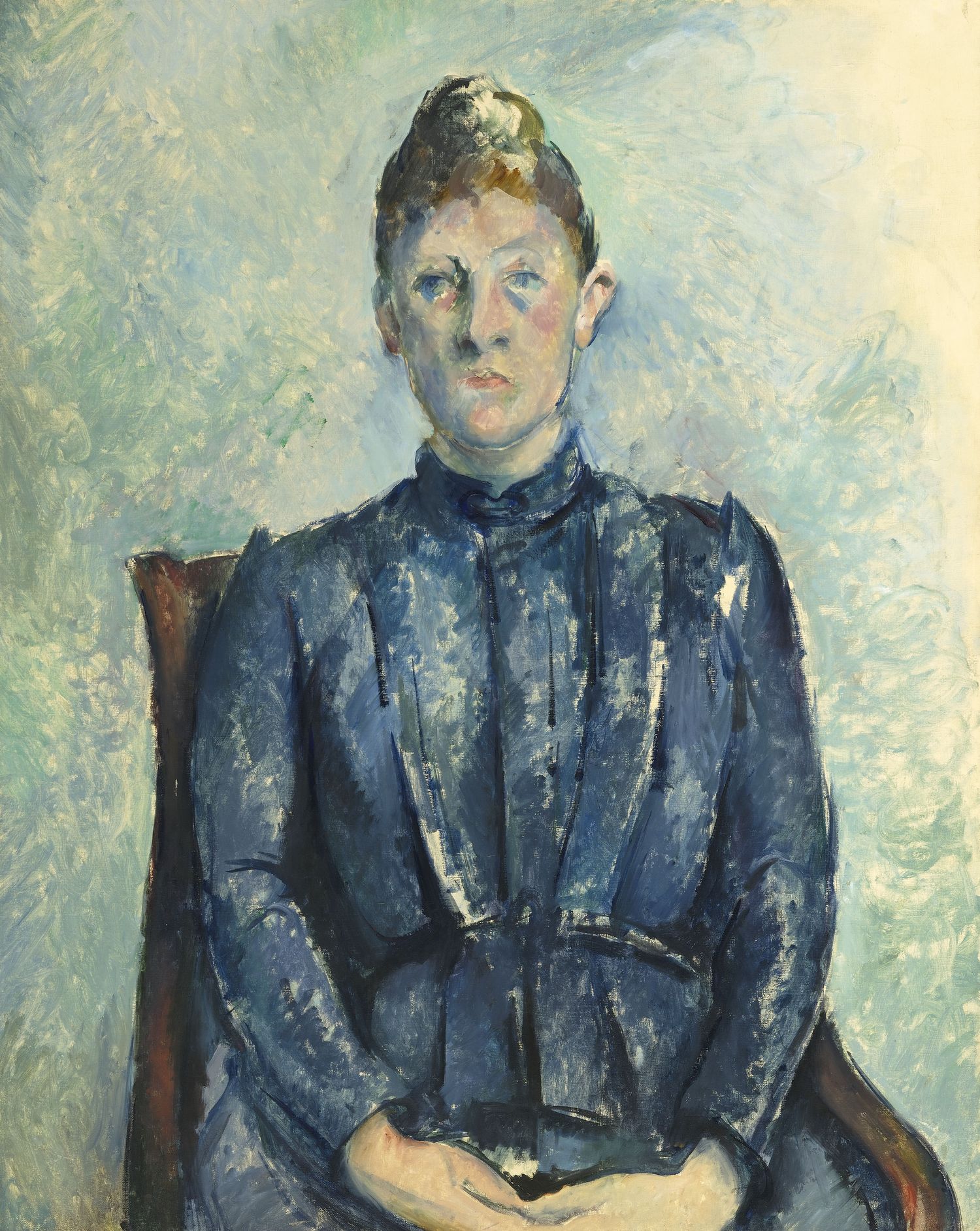 Portrait de madame Cézanne Portrait de madame Cézanne