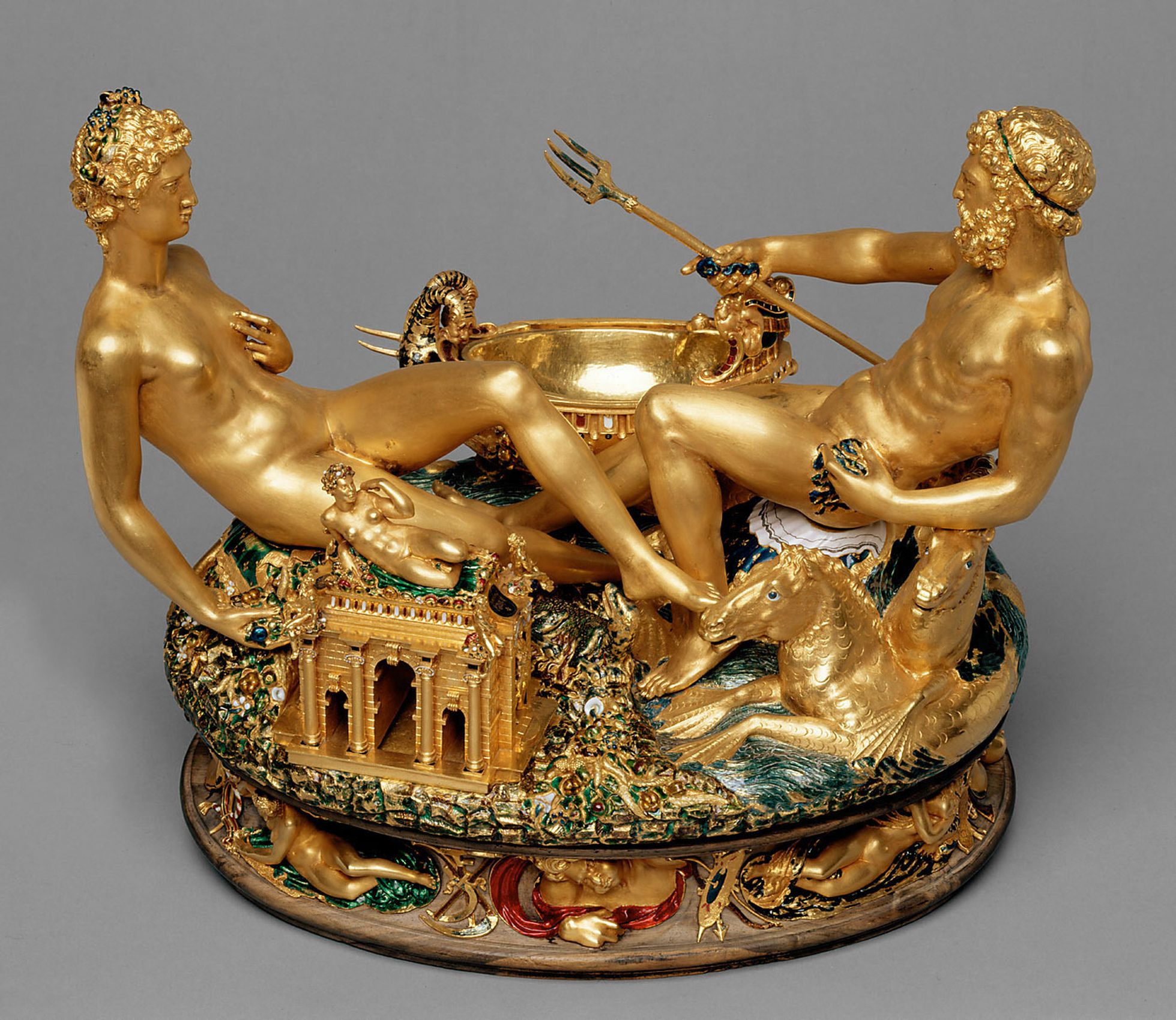 La Salière de François I<sup>er</sup> La Salière de François I<sup>er</sup>