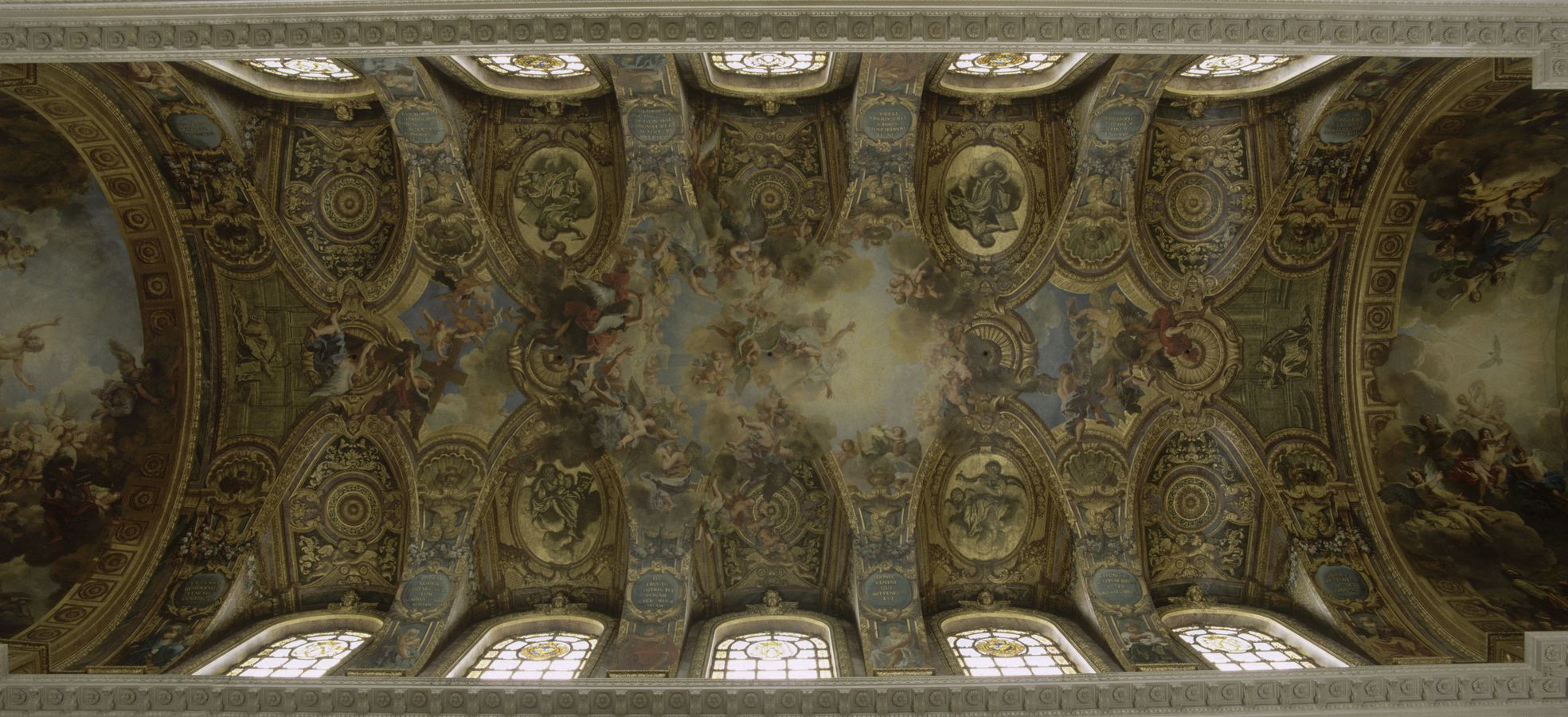 Voûte de la chapelle royale de Versailles Voûte de la chapelle royale de Versailles