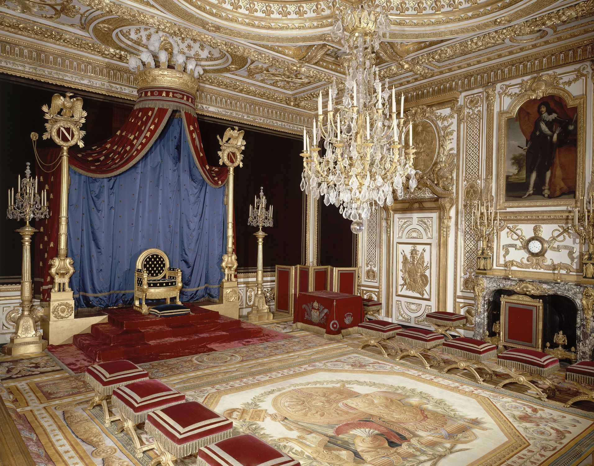 La Salle du Trône de Napoléon I<sup>er</sup> La Salle du Trône de Napoléon I<sup>er</sup>