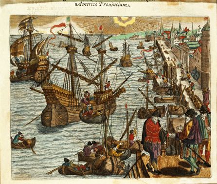La ville de Sétubal en 1547 La ville de Sétubal en 1547