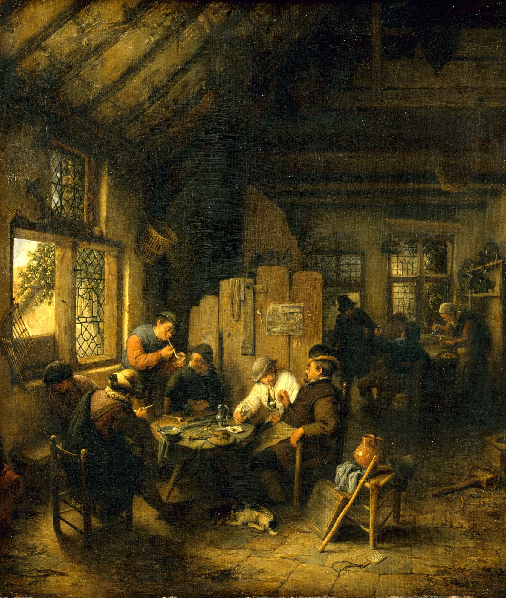 Dans le cabaret du village Dans le cabaret du village