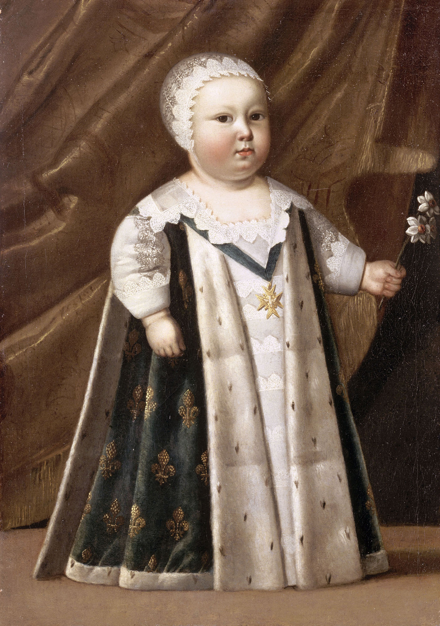 Portrait de Louis XIV (1638-1715) enfant, en pied Portrait de Louis XIV (1638-1715) enfant, en pied