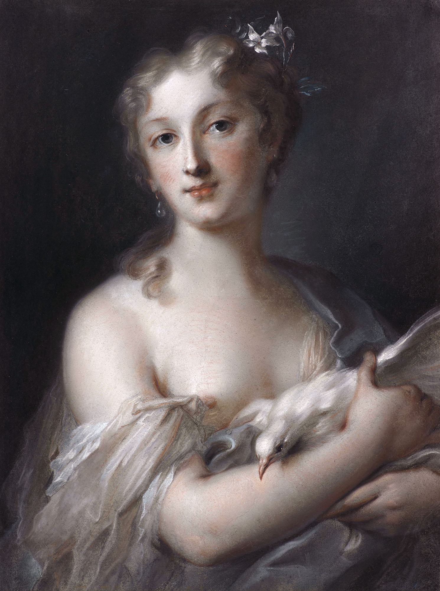 Jeune fille à la colombe Jeune fille à la colombe