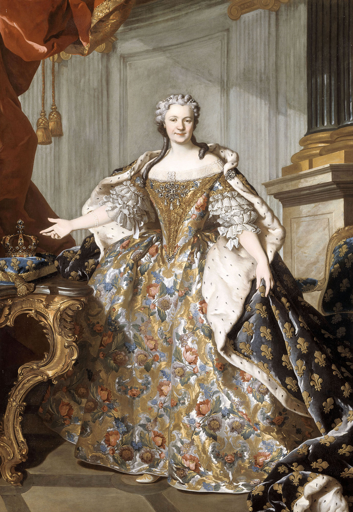 La Reine de France Marie Leczinska (1703-1768) La Reine de France Marie Leczinska (1703-1768)