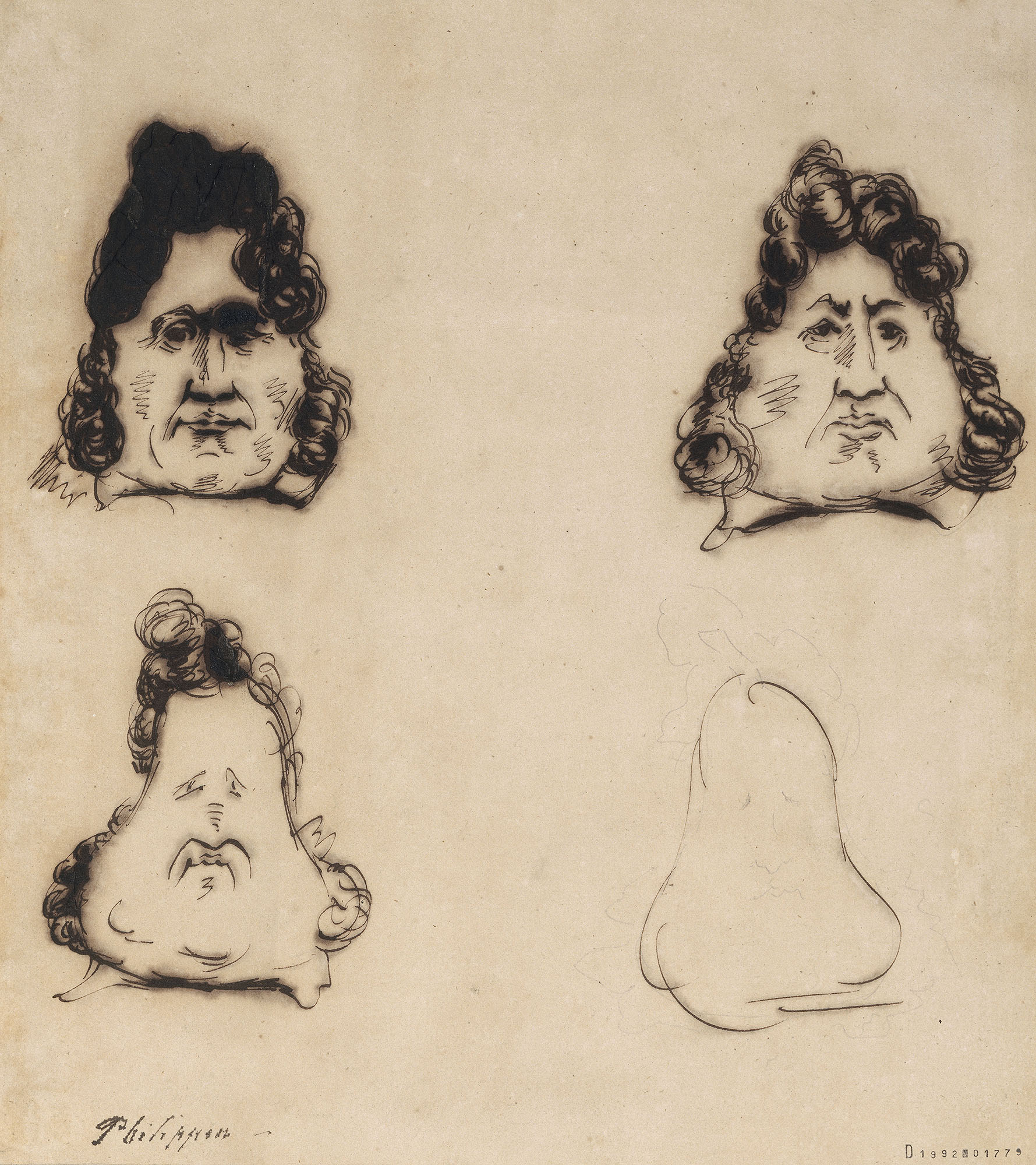 La Métamorphose du roi Louis-Philippe en poire La Métamorphose du roi Louis-Philippe en poire