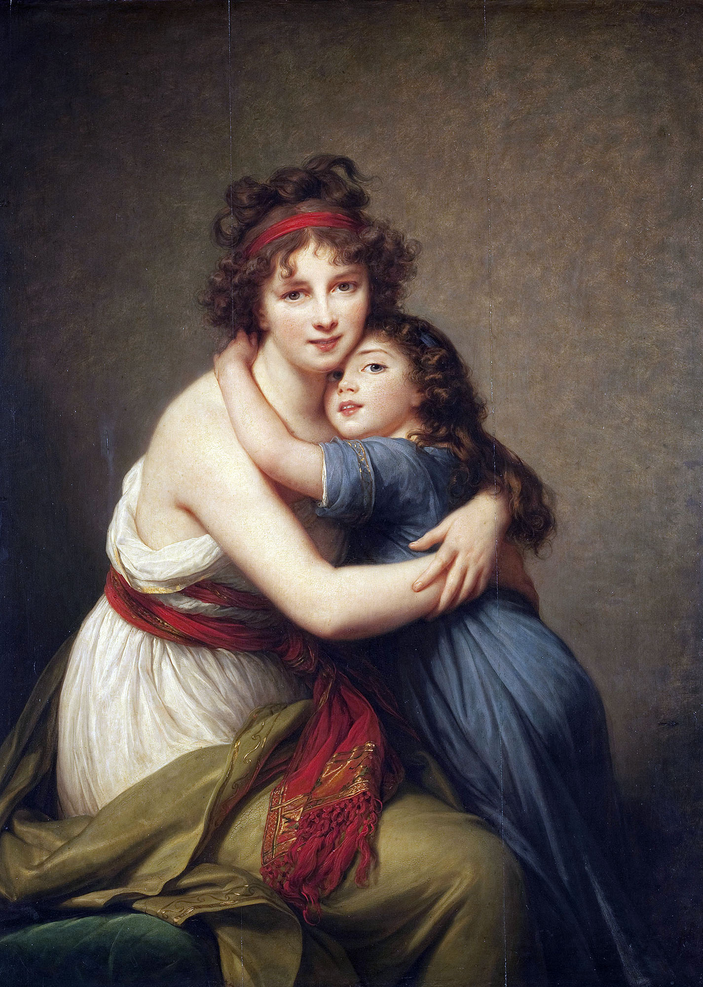 Madame Vigée-Le Brun et sa fille, Jeanne Lucie Louise, dite Julie (1780-1819) Madame Vigée-Le Brun et sa fille, Jeanne Lucie Louise, dite Julie (1780-1819)