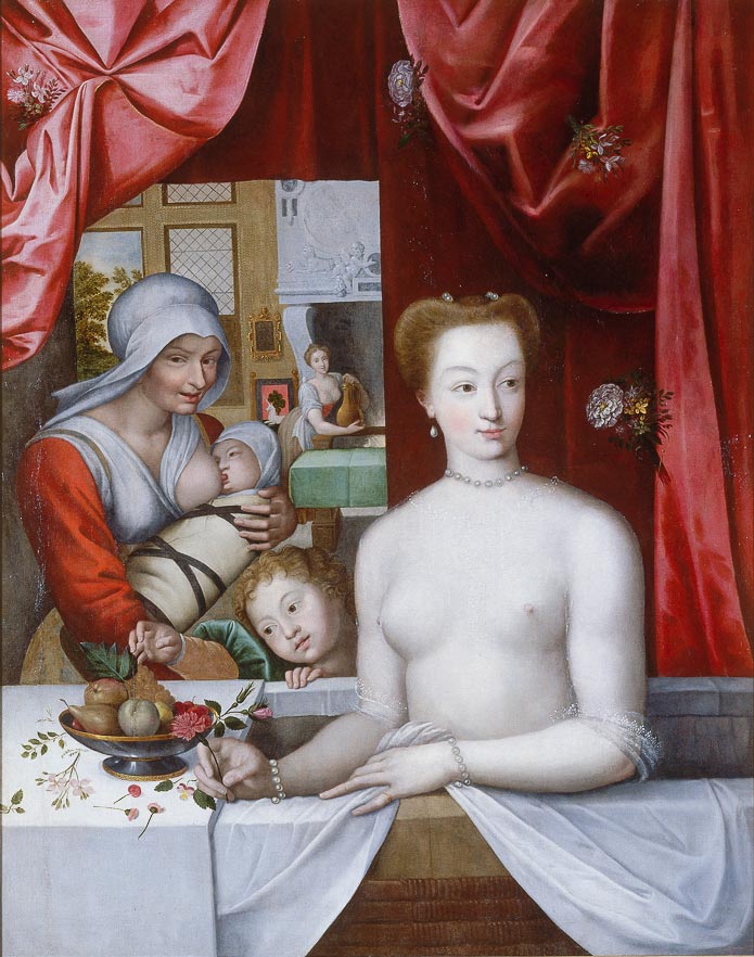 Gabrielle d’Estrées au bain Gabrielle d’Estrées au bain