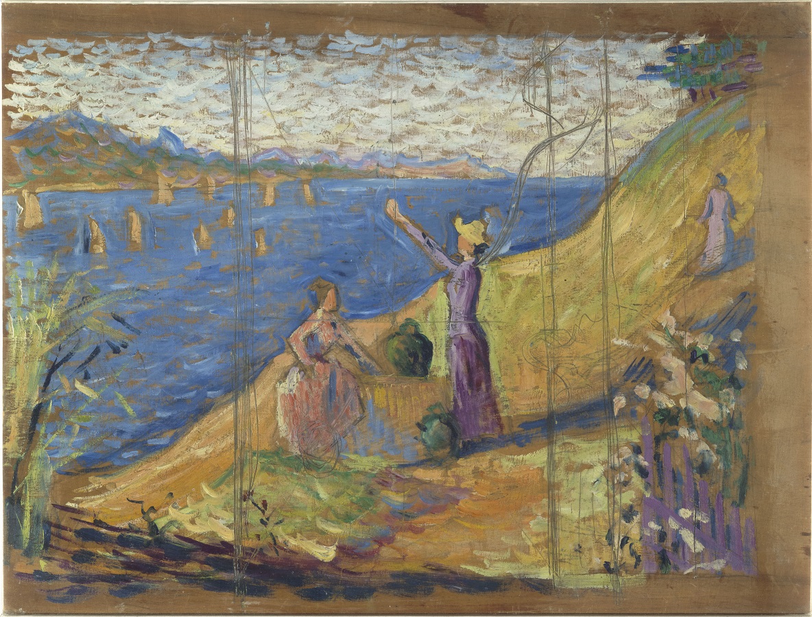 Femmes au puits. Esquisse I Femmes au puits. Esquisse I
