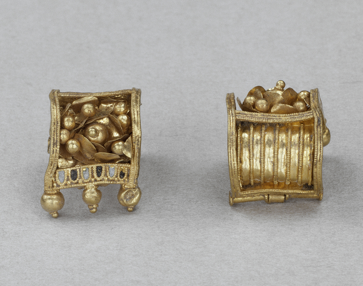 Boucles d’oreilles en barillet Boucles d’oreilles en barillet