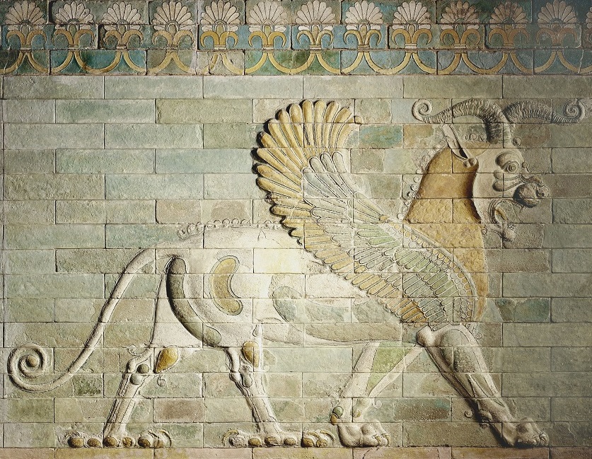 Frise des griffons Frise des griffons