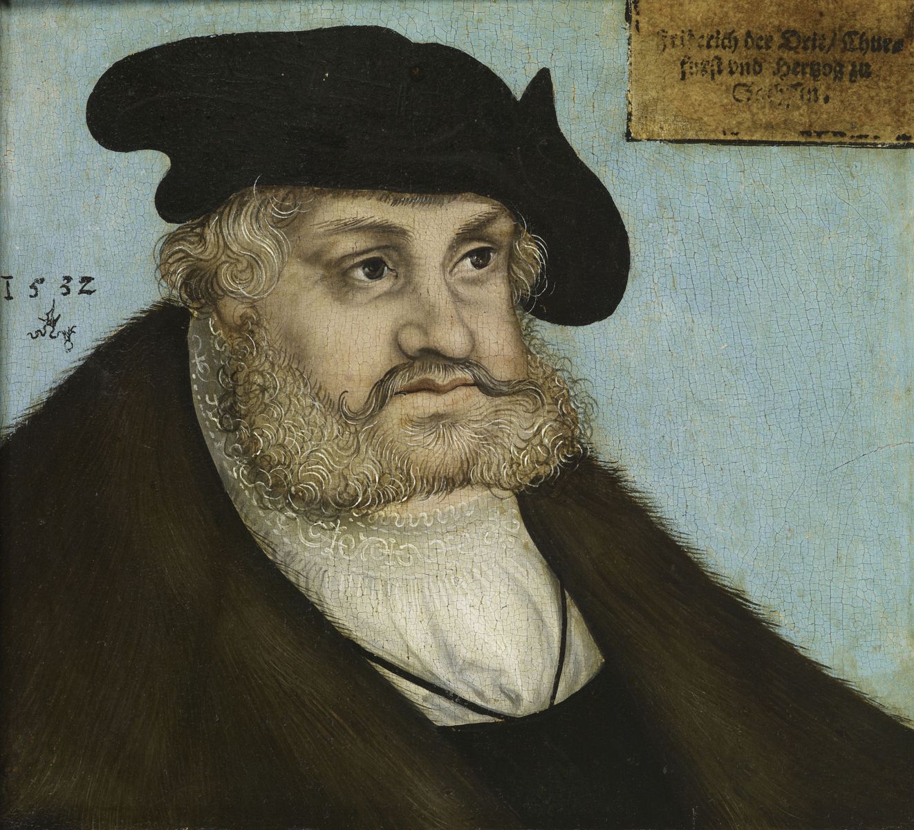 Portrait de Frédéric III le Sage (1463-1525), électeur de Saxe Portrait de Frédéric III le Sage (1463-1525), électeur de Saxe
