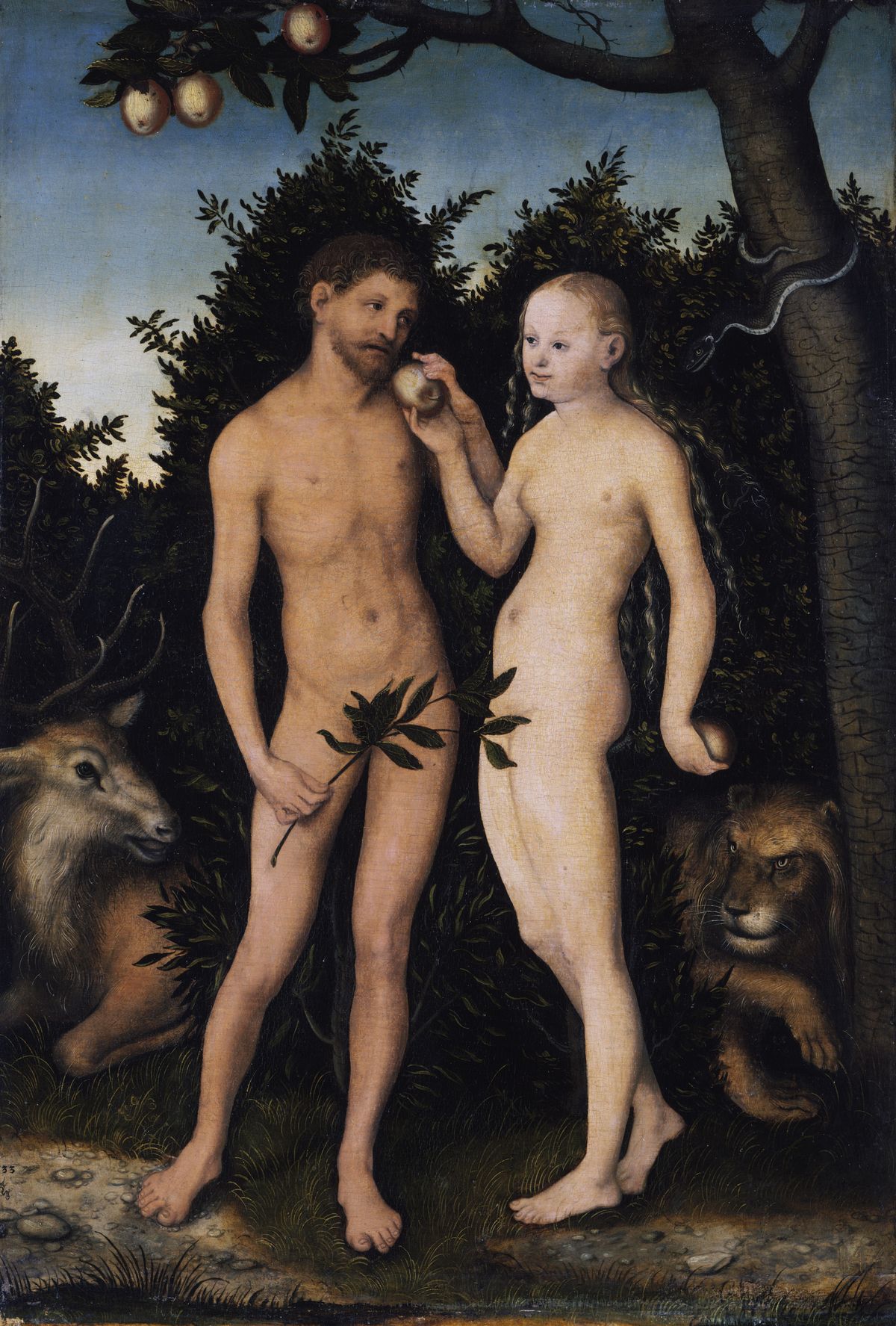 Adam et Ève au paradis Adam et Ève au paradis