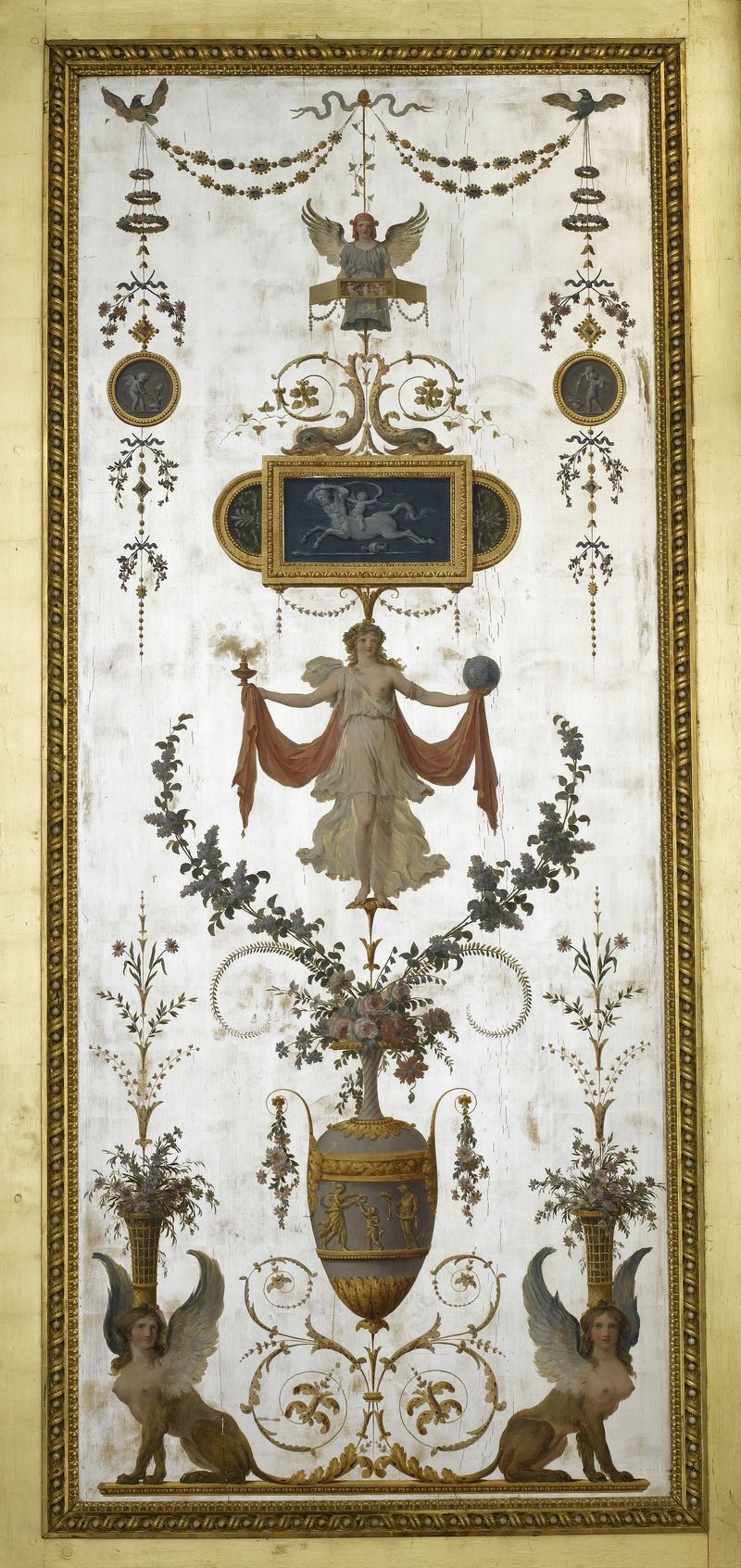 Boudoir d’Argent de la reine Marie-Antoinette au château de Fontainebleau Boudoir d’Argent de la reine Marie-Antoinette au château de Fontainebleau