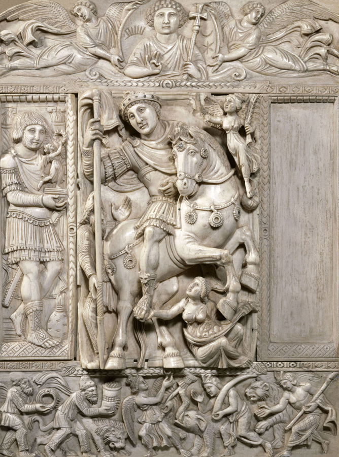 Empereur triomphant (Justinien ?) Empereur triomphant (Justinien ?)