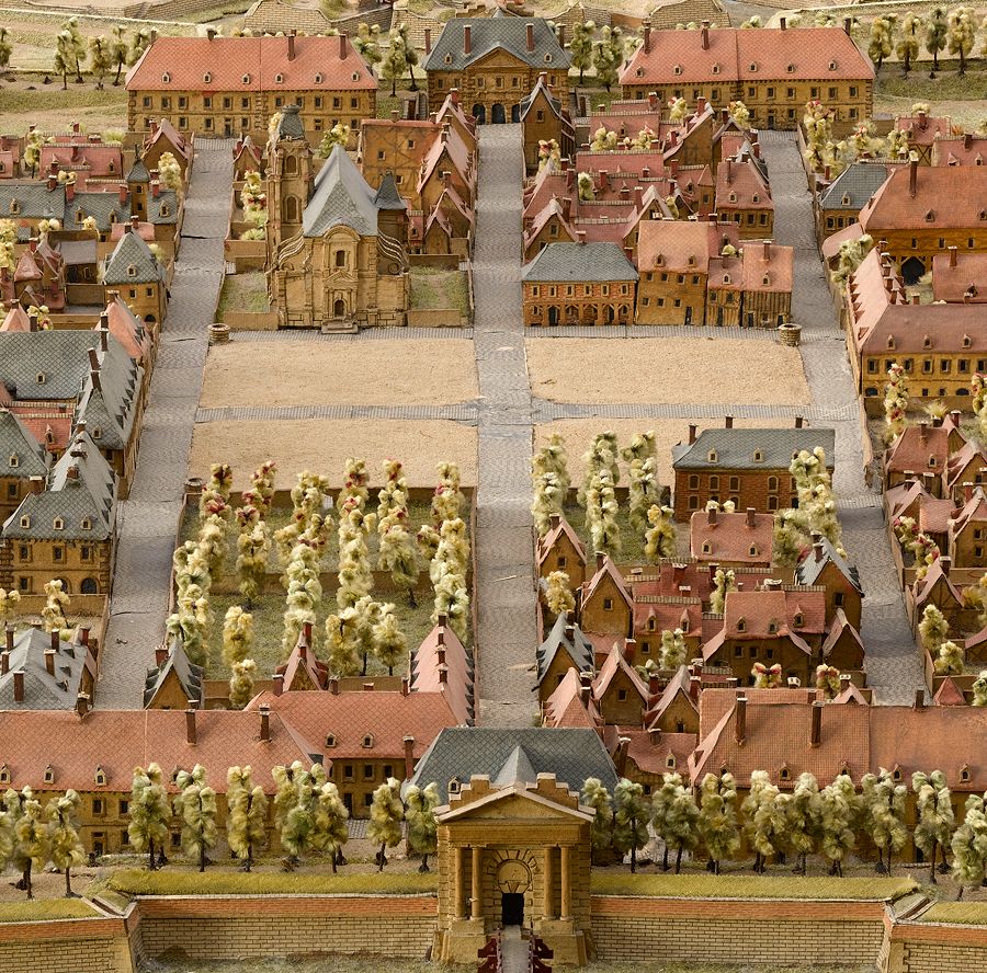 Plan-relief de la ville de Neuf-Brisach Plan-relief de la ville de Neuf-Brisach