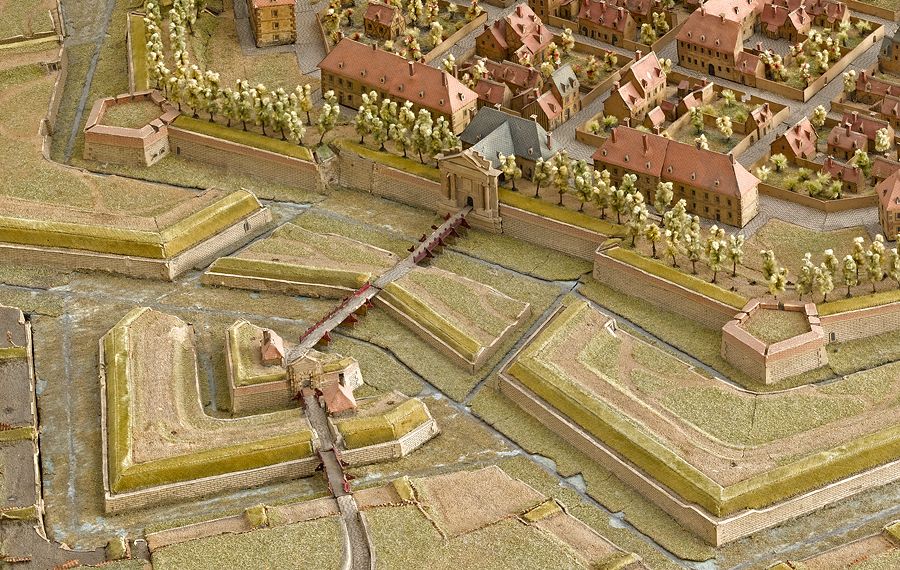 Détail des bastions Détail des bastions