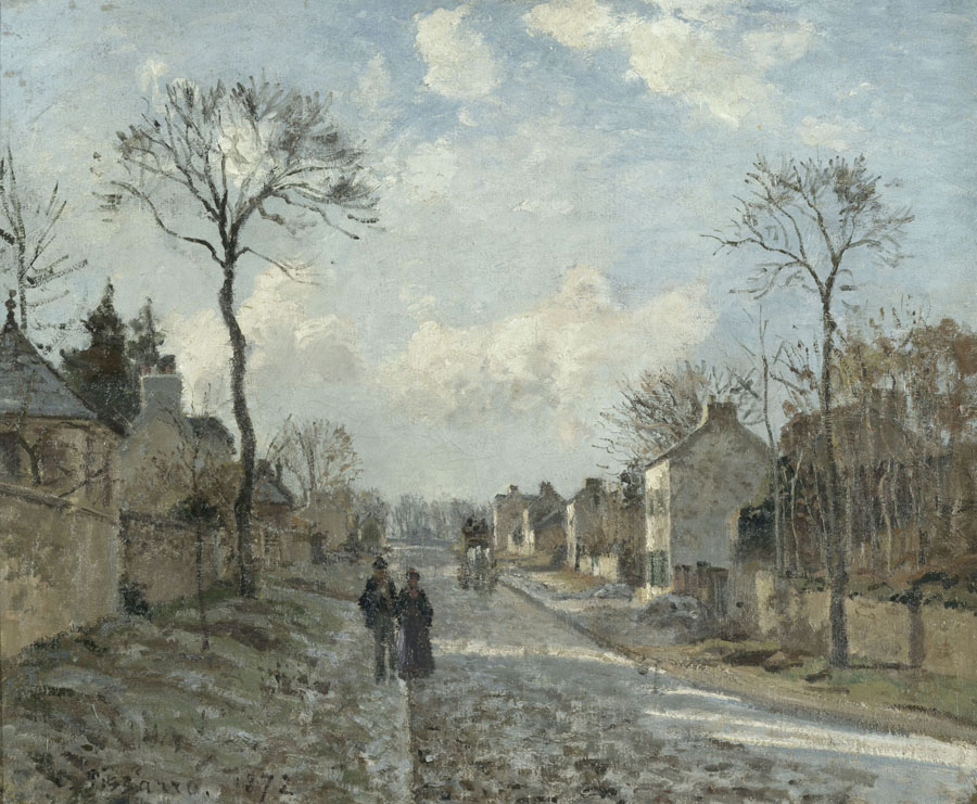 La Route de Versailles, Louveciennes La Route de Versailles, Louveciennes