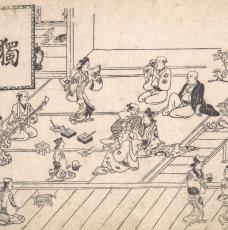 Scène d'intérieur à Yoshiwara