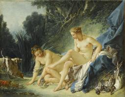 Diane sortant du bain - François Boucher