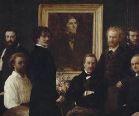 Hommage à Delacroix Henri Fantin-Latour (1836-1904)