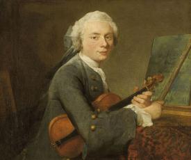 Jeune homme au violon