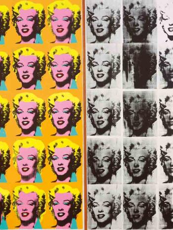 Marylin Monroe en diptyque