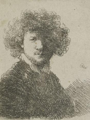 Rembrandt aux cheveux crépus