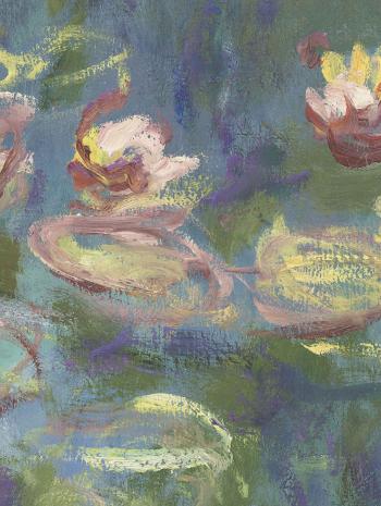 Nymphéas - Reflets verts - Claude Monet - musée de l'Orangerie